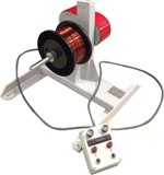 Wire de-reeler and tensioner - 1 spool