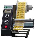 electronic label dispenser 